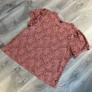 Torrid Sheer Lace Top. Size 4